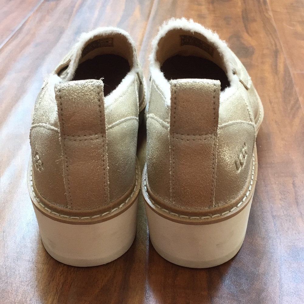 UGG Atwater Metallic Wedge Loafer - Picture 3 of 8